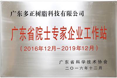 廣東省院士專家企業工作站